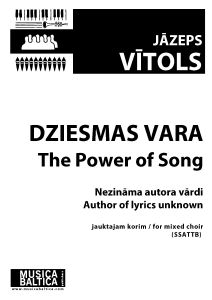 Dziesmas vara