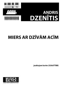Miers ar dzīvām acīm